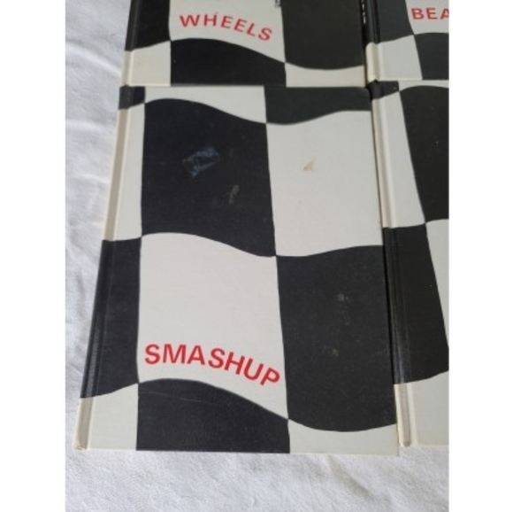 RARE Vtg 1967 Checkered Flag Children's Book Series - Set of 4 - Picture 2 of 4
